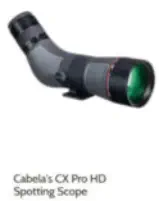 Cabelas Pro Spotting Scope