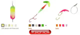 Kokanee Fishing Lures and Dodgers