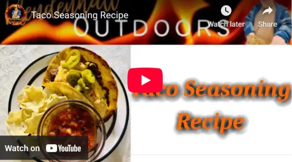 Taco Seasoning Recipe